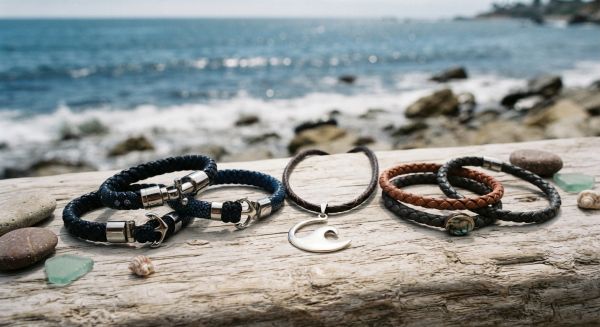Quelles sont les significations et caractéristiques des bijoux en cuir marin ?